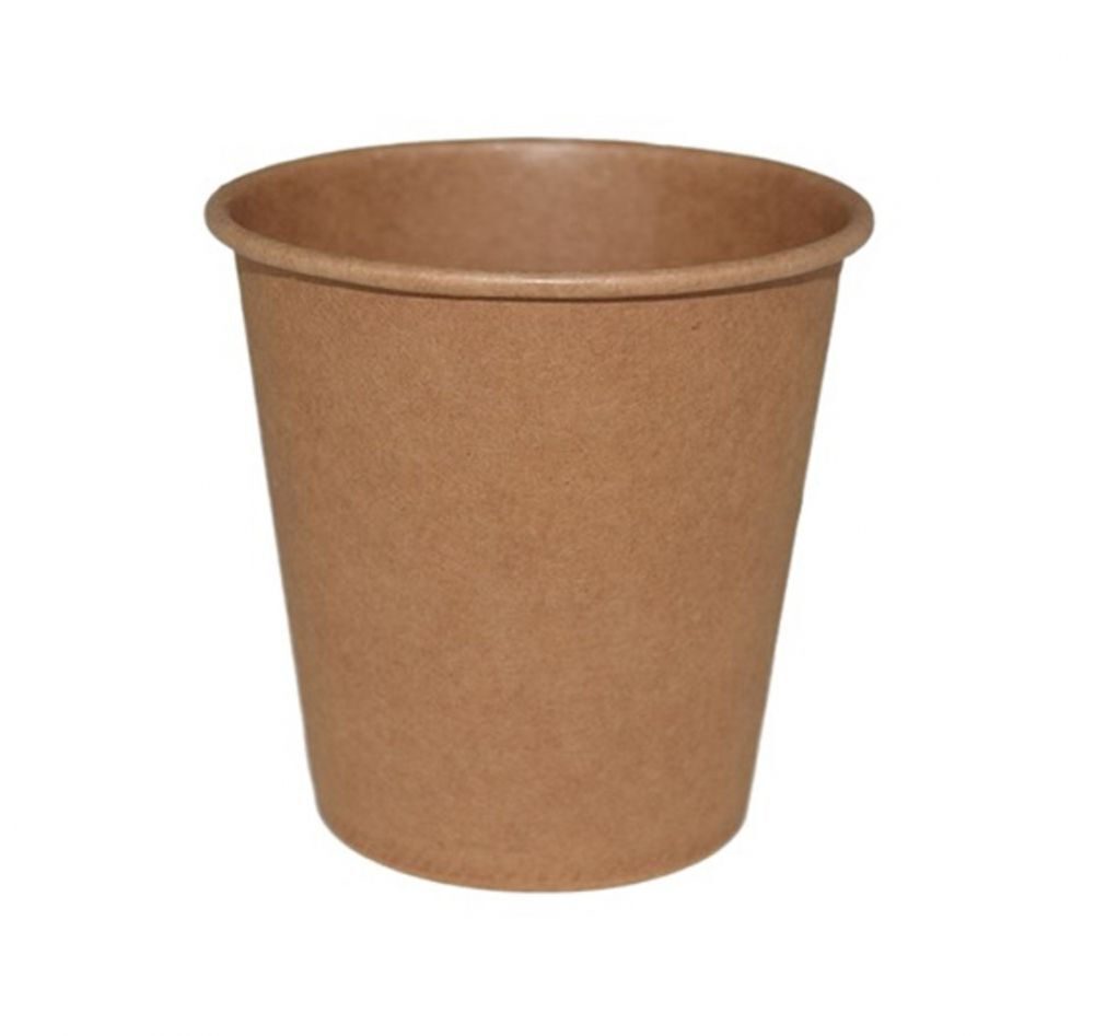 ΠΟΤΗΡΙ ΧΑΡΤΙΝΟ 4oz KRAFT 50τεμ