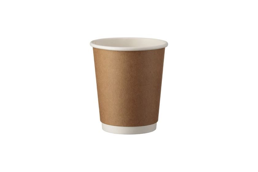 ΠΟΤΗΡΙ ΧΑΡΤΙΝΟ 8oz KRAFT 2wall 25τεμ