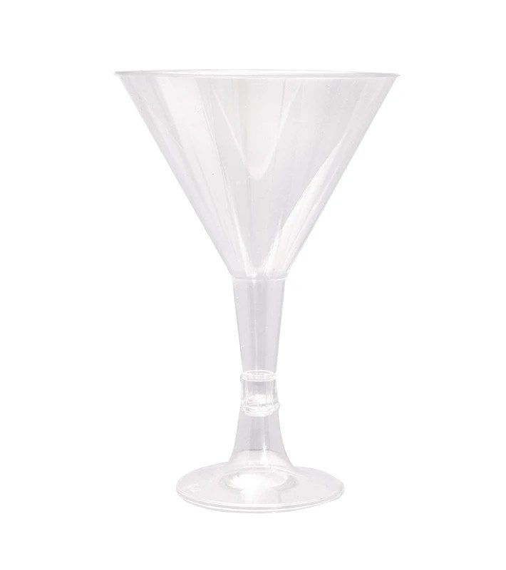 ΠΟΤΗΡΙ ΠΛΑΣΤΙΚΟ CRYSTAL (PS) COCTAIL MARTINI 180 ml 6τεμ.