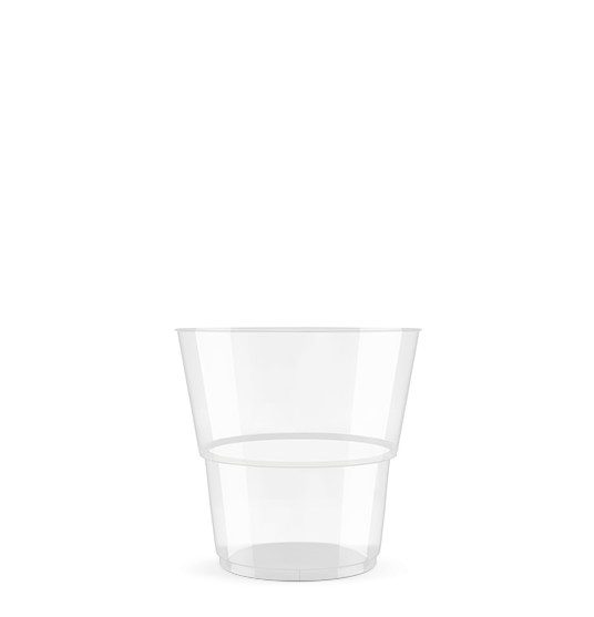 ΠΟΤΗΡΙ ΠΛΑΣΤΙΚΟ CRYSTAL (PS) ΟΛΥΜΠΙΑΚΗΣ 200cc 25τεμ.