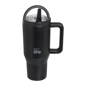 ΜΕΤΑΛΛΙΚΟ ΜΠΟΥΚΑΛΙ ΘΕΡΜΟΣ 550ml IRON GREY ECOLIFE