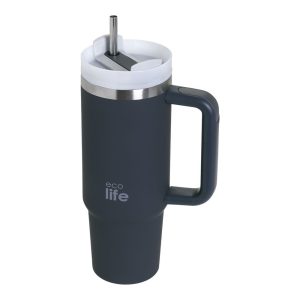 ΠΟΤΗΡΙ ΘΕΡΜΟΣ ΜΕ ΚΑΛΑΜΑΚΙ 900ml 2HANDLES CRANBERRY ECOLIFE