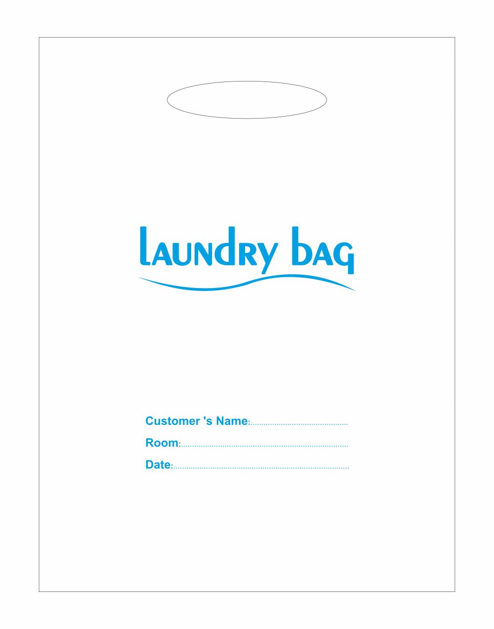 ΣΑΚΟΥΛΑ ΠΛΑΣΤΙΚΗ LAUNDRY BAG 46Χ70cm ΜΕ ΧΟΥΦΤΑ