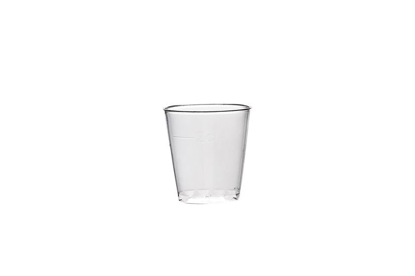 ΣΦΗΝΟΠΟΤΗΡΟ ΠΛΑΣΤΙΚΟ CRYSTAL (PS) 1oz 50τεμ.