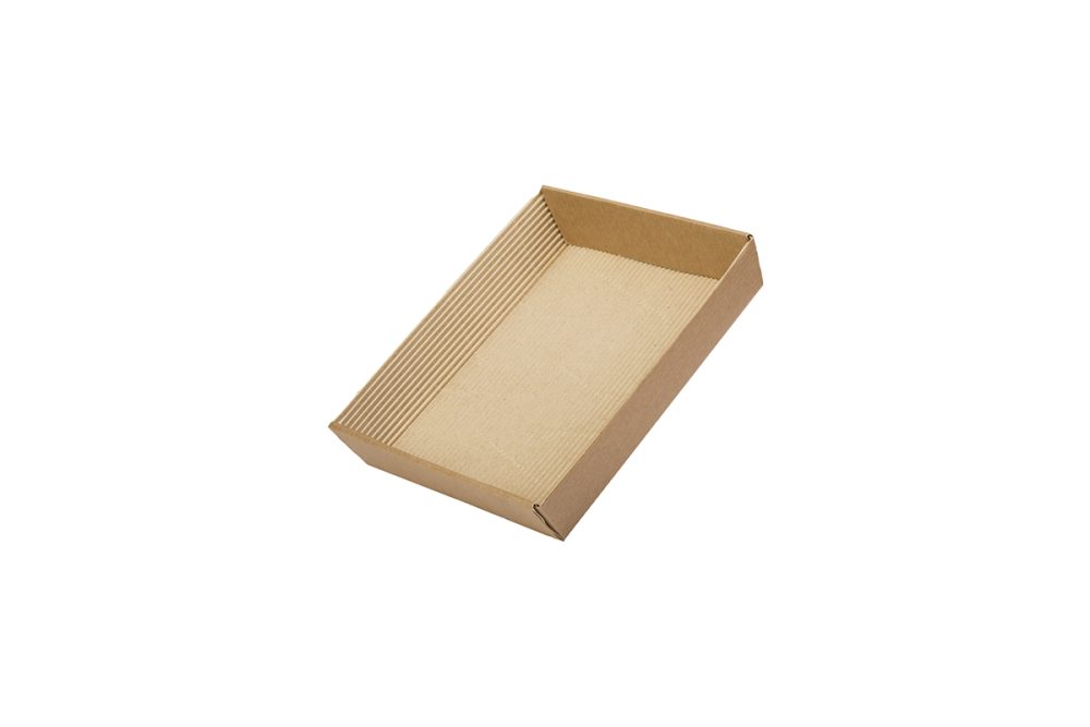 ΣΚΑΦΑΚΙ ΧΑΡΤΙΝΟ KRAFT ΟΝΤΟΥΛΕ ΧΑΡΤΙ 23,5x20x5cm 100τεμ