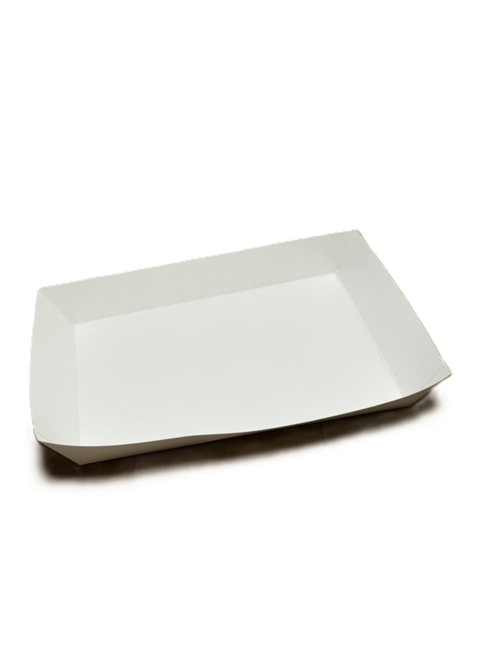 ΣΚΑΦΑΚΙ ΧΑΡΤΙΝΟ ΛΕΥΚΟ 22x15,5x3,5cm 100τεμ