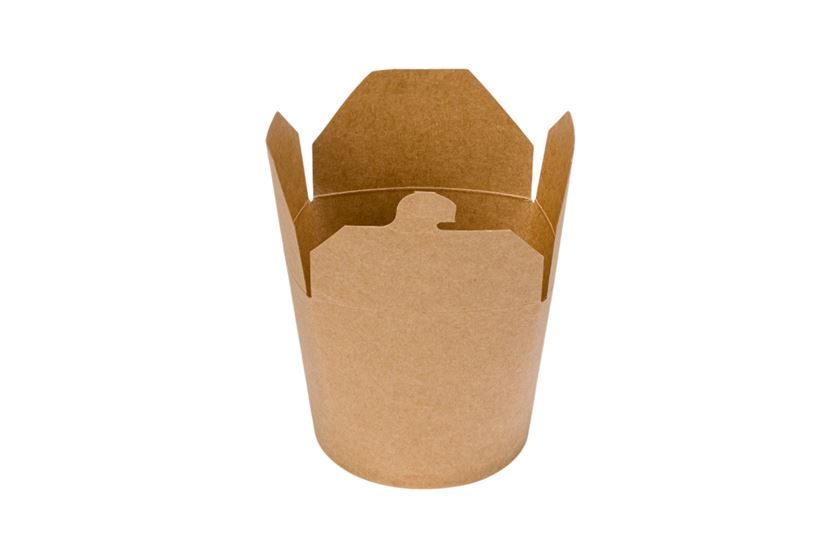 ΣΚΕΥΟΣ ΧΑΡΤΙΝΟ KRAFT ΓΙΑ NOODLES 16oz (8,5x7x9cm) 50τεμ.