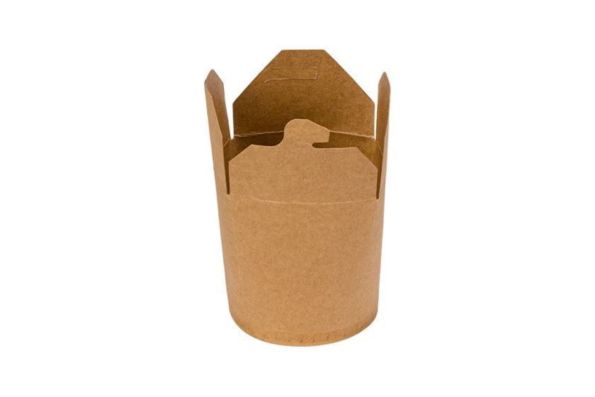ΣΚΕΥΟΣ ΧΑΡΤΙΝΟ KRAFT ΓΙΑ NOODLES 26oz (10,5x8,5x9,5cm) 50τεμ.