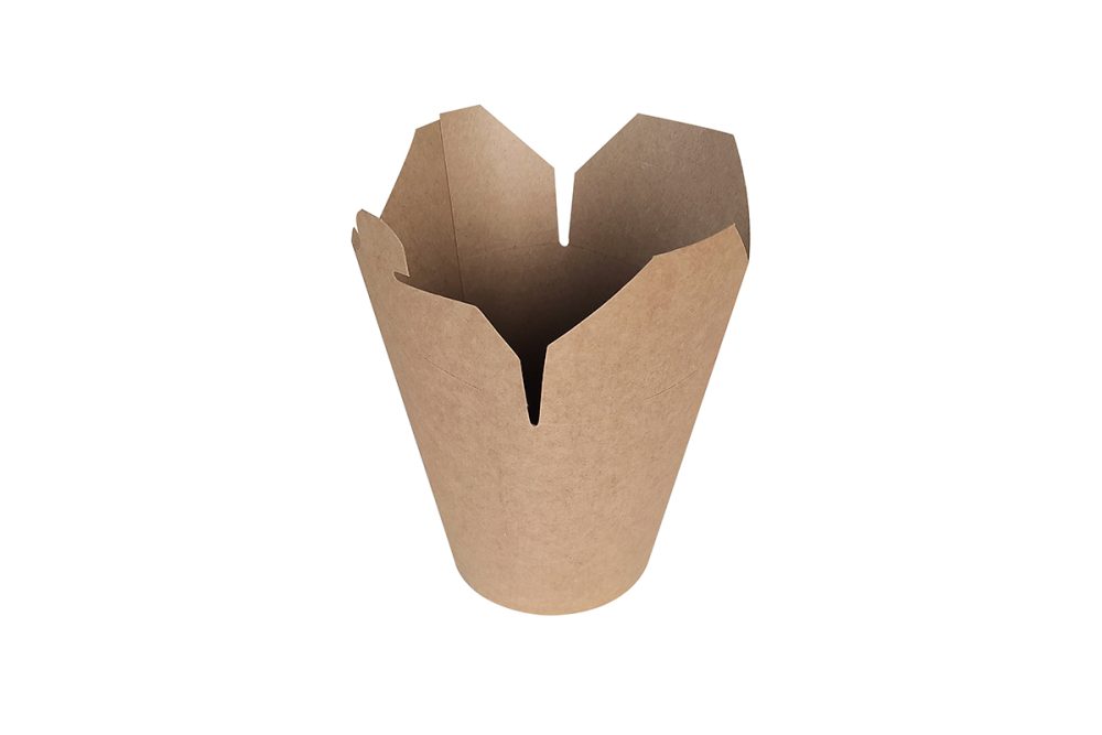 ΣΚΕΥΟΣ ΧΑΡΤΙΝΟ KRAFT ΓΙΑ NOODLES 32oz (10,5x9,5x12cm) 25τεμ.