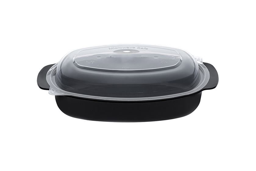 ΣΚΕΥΟΣ ΜΑΥΡΟ MICROWAVE OVAL CHERRY 750cc + ΚΑΠΑΚΙ 50τεμ