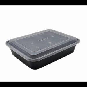 ΣΚΕΥΟΣ ΜΑΥΡΟ MICROWAVE OVAL CHERRY 1250cc + ΚΑΠΑΚΙ 50τεμ