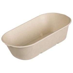 ΠΙΑΤΟ ΣΤΡΟΓΓΥΛΟ ΑΠΟ ΖΑΧΑΡΟΚΑΛΑΜΟ 18cm 50τεμ