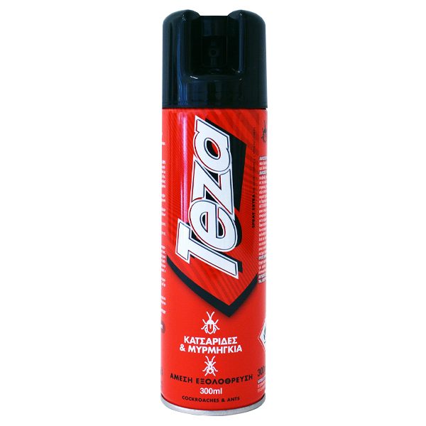 TEZA CIK SPRAY ΓΙΑ ΚΑΤΣΑΡΙΔΕΣ & ΜΥΡΜΗΓΚΙΑ ΧΩΡΙΣ ΑΡΩΜΑ 400ml