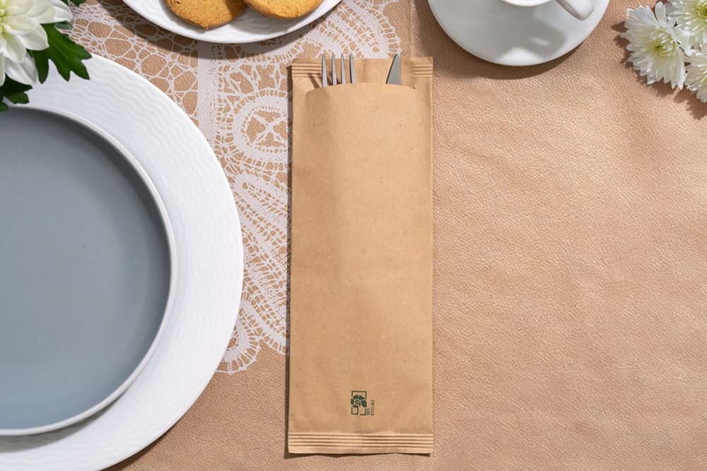 ΘΗΚΗ ΜΑΧΑΙΡΟΠΙΡΟΥΝΩΝ SLIM LINE HAVANA ΑΤΥΠΩΤΗ 125τεμ