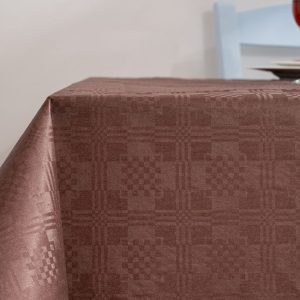 ΤΡΑΠΕΖΟΜΑΝΤΗΛΟ DAMA CANVAS ΓΚΡΙ/ΜΑΥΡΟ 1x1 150τεμ R-3627