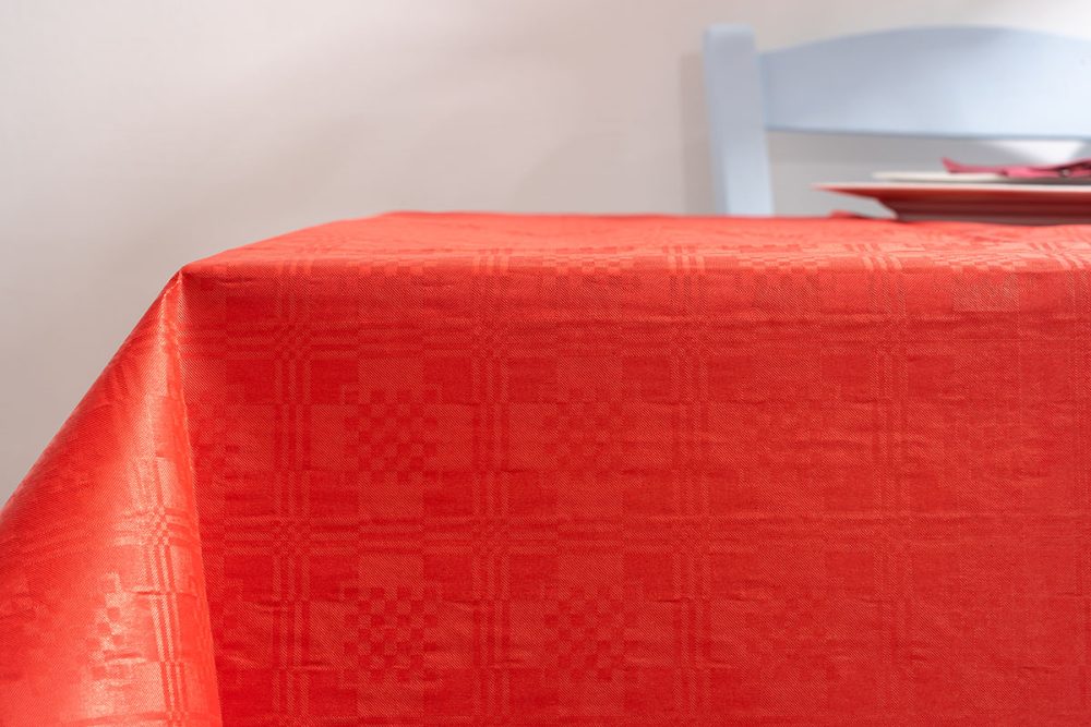 ΤΡΑΠΕΖΟΜΑΝΤΗΛΟ DAMA ΚΟΚΚΙΝΟ 1x1 150τεμ R-3038