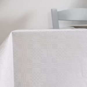 ΤΡΑΠΕΖΟΜΑΝΤΗΛΟ DAMA CANVAS ΓΚΡΙ/ΜΑΥΡΟ 1x1 150τεμ R-3627