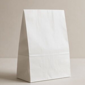 ΤΣΑΝΤΑ DELIVERY ΧΑΡΤΙΝΗ ΑΓΚΑΛΙΑΣ ΛΕΥΚΗ 28x17x35