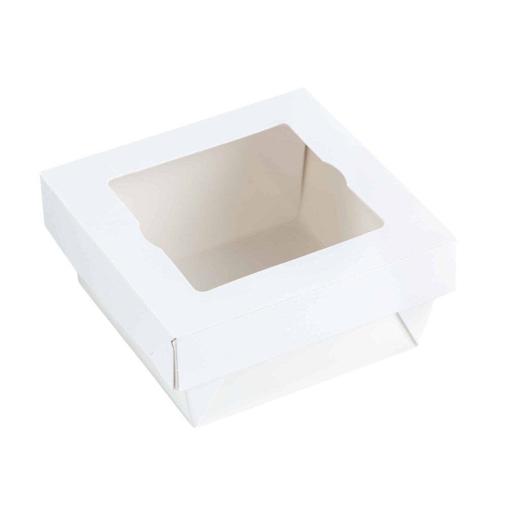 ΒΑΣΗ ΓΙΑ ΣΑΛΑΤΑ 1250ml 12,5x12,5x7cm ΛΕΥΚΟ