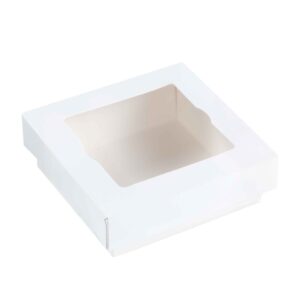 ΒΑΣΗ ΓΙΑ ΣΑΛΑΤΑ 750ml 13x13x5cm ΛΕΥΚΟ