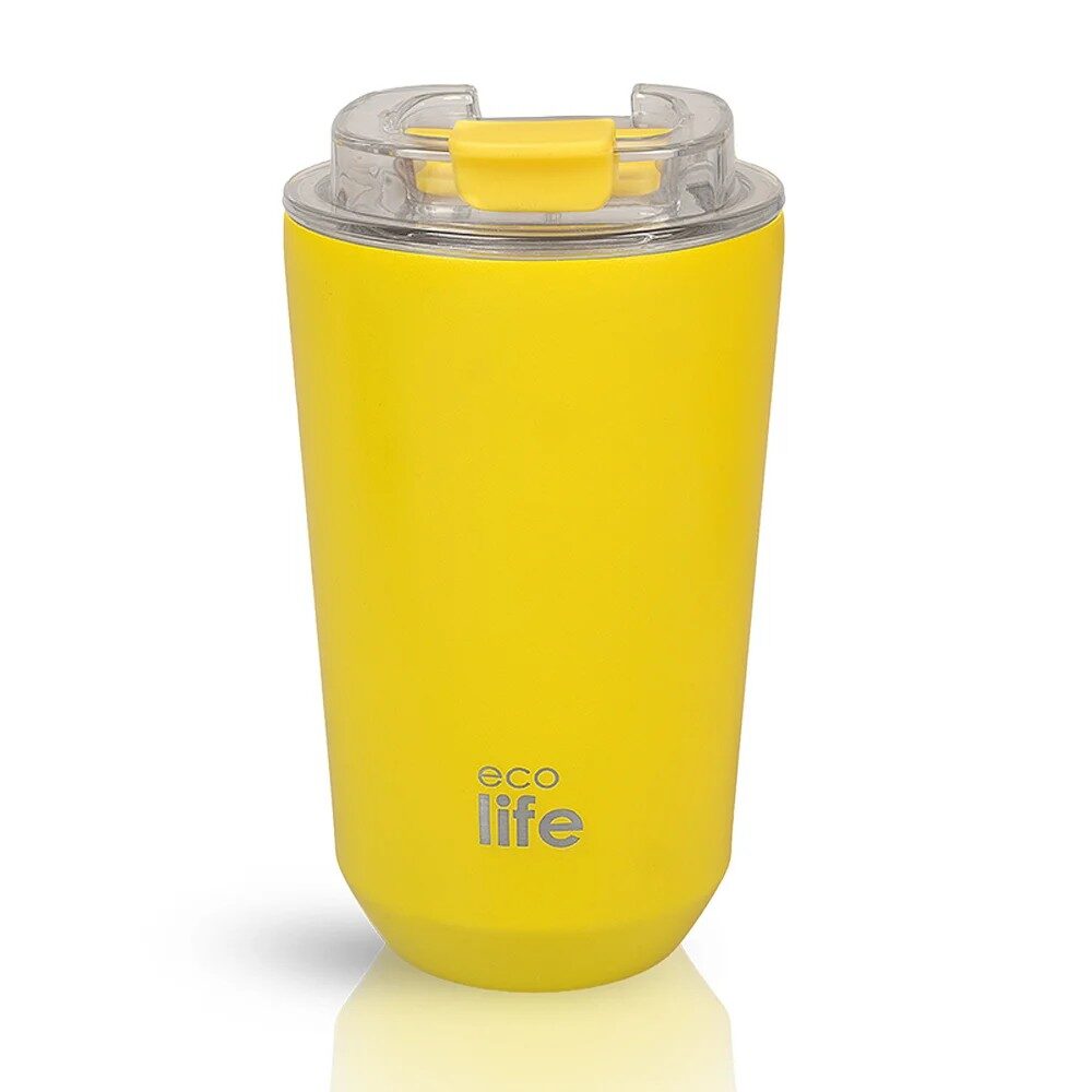 COFFEE THERMOS 360ml PURE YELLOW ECOLIFE
