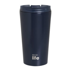 COFFEE THERMOS 370ml BLUE BLACK MATTE ECOLIFE