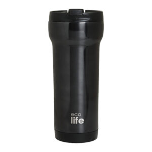 COFFEE THERMOS 420ml BLACK ECOLIFE