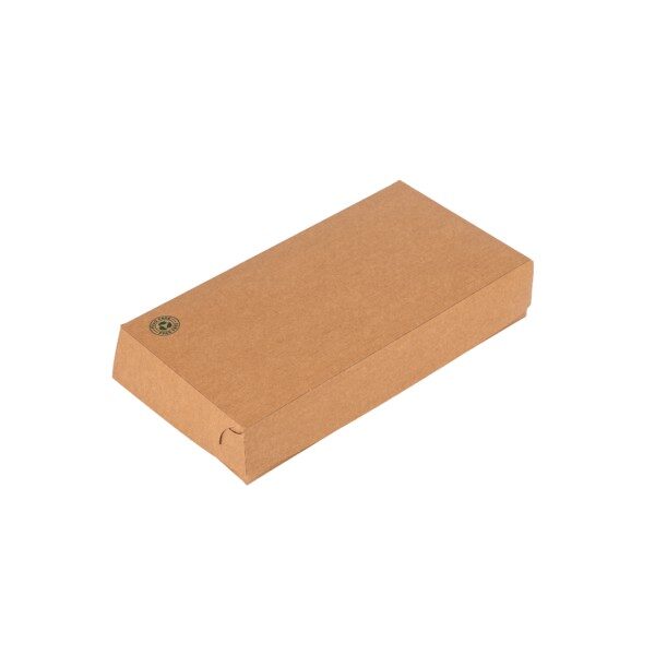 ΚΟΥΤΙ ΜΕΣΑΙΟ ΚΑΛΑΜΑΚΙ POLYKRAFT PLASTIC FREE 25x13x4,5cm 100τεμ