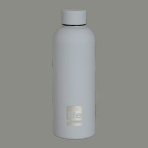 ΜΕΤΑΛΛΙΚΟ ΜΠΟΥΚΑΛΙ ΘΕΡΜΟΣ 500ml SMOKEY GREY ECOLIFE