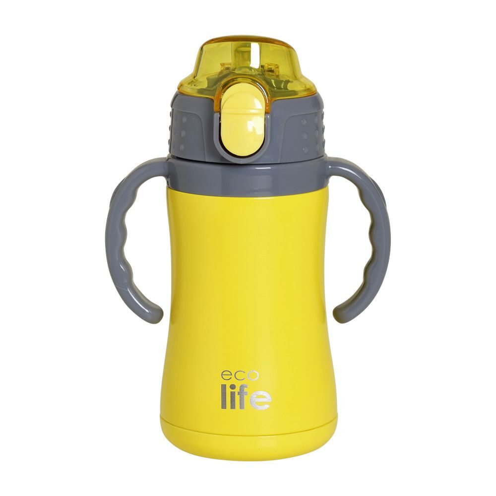 ΠΑΙΔΙΚΟ ΜΠΟΥΚΑΛΙ ΘΕΡΜΟΣ 300ml YELLOW ECOLIFE