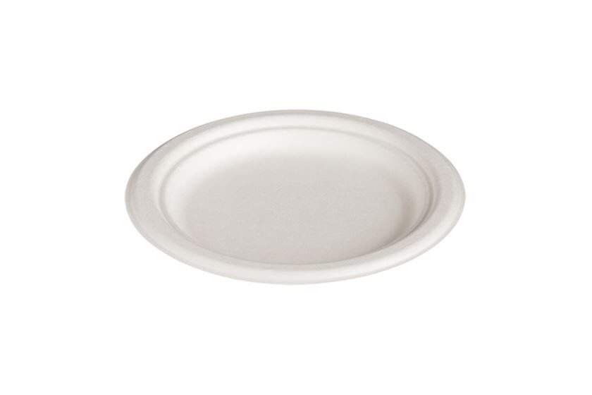ΠΙΑΤΟ ΣΤΡΟΓΓΥΛΟ ΑΠΟ ΖΑΧΑΡΟΚΑΛΑΜΟ 23cm 50τεμ