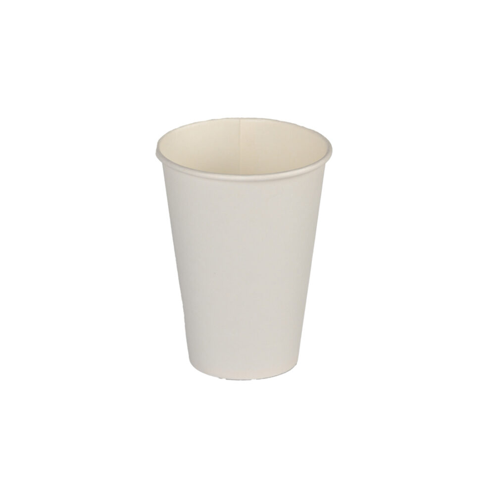 ΠΟΤΗΡΙ ΧΑΡΤΙΝΟ 14oz ΜΟΝΟΤΟΙΧΟ ΛΕΥΚΟ 50τεμ