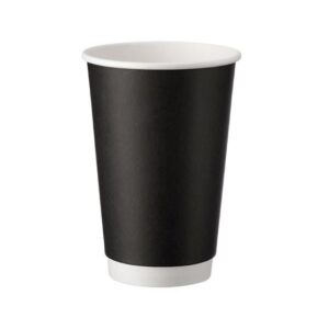 ΠΟΤΗΡΙ ΧΑΡΤΙΝΟ 16oz ΜΑΥΡΟ 2wall 25τεμ.