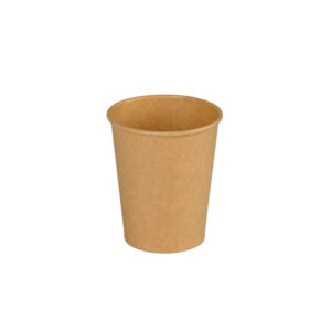 ΠΟΤΗΡΙ ΧΑΡΤΙΝΟ 8oz ΜΟΝΟΤΟΙΧΟ KRAFT 50τεμ