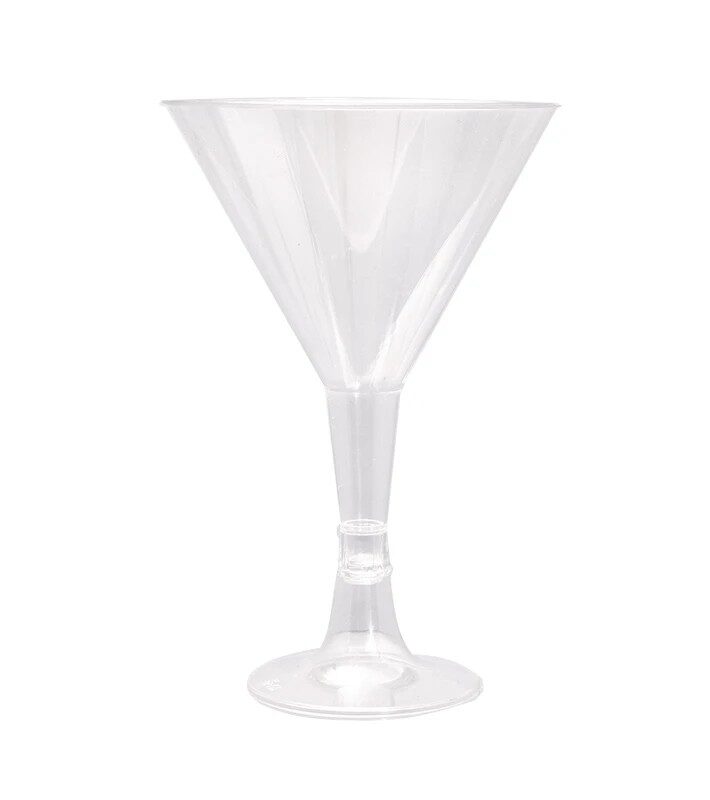 ΠΟΤΗΡΙ ΠΛΑΣΤΙΚΟ CRYSTAL (PS) COCTAIL MARTINI 180 ml 6τεμ.