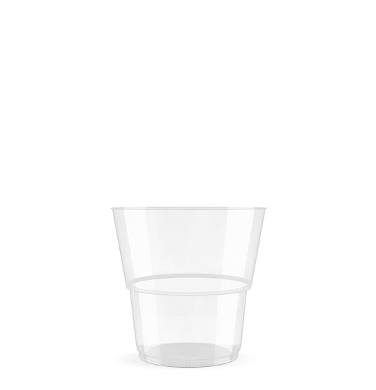 ΠΟΤΗΡΙ ΠΛΑΣΤΙΚΟ CRYSTAL (PS) ΟΛΥΜΠΙΑΚΗΣ 200cc 25τεμ.