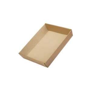 ΣΚΑΦΑΚΙ ΧΑΡΤΙΝΟ KRAFT ΟΝΤΟΥΛΕ ΧΑΡΤΙ 23,5x20x5cm 100τεμ