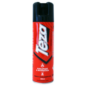 TEZA CIK SPRAY ΓΙΑ ΚΑΤΣΑΡΙΔΕΣ & ΜΥΡΜΗΓΚΙΑ ΧΩΡΙΣ ΑΡΩΜΑ 400ml