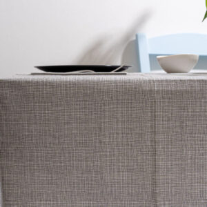 ΤΡΑΠΕΖΟΜΑΝΤΗΛΟ DAMA CANVAS ΓΚΡΙ/ΜΑΥΡΟ 1x1 150τεμ R-3627